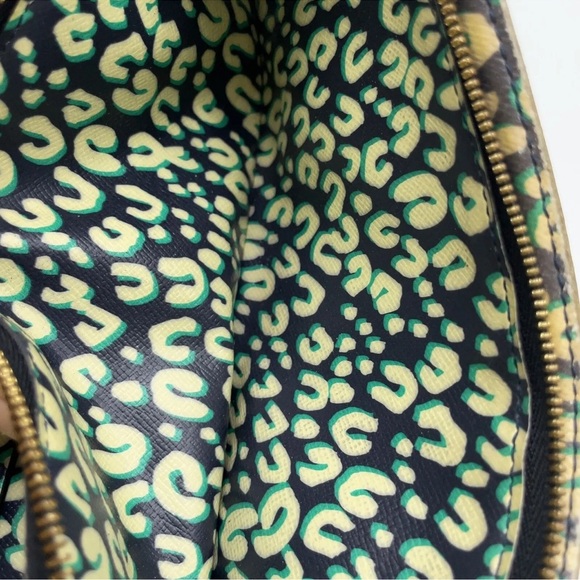 LV STEPHEN SPROUSE Insolite monogram leopard interior wallet only green one left - Picture 7 of 10